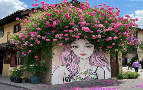 绥江怎么设计网红打卡墙绘