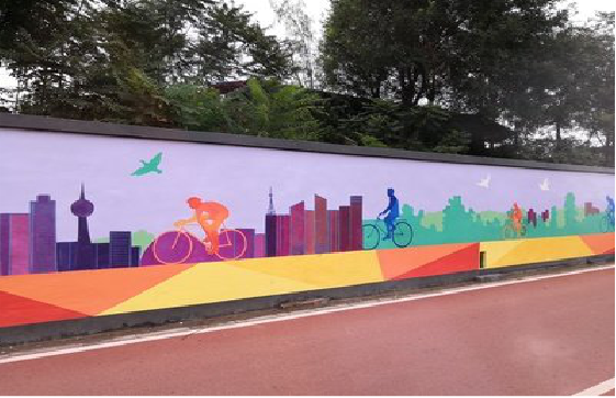 绥江墙体彩绘-围墙