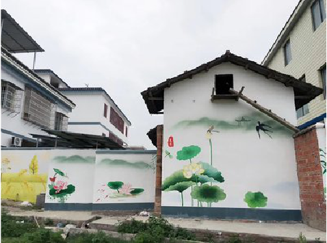 绥江室外墙绘-从选材到保养。