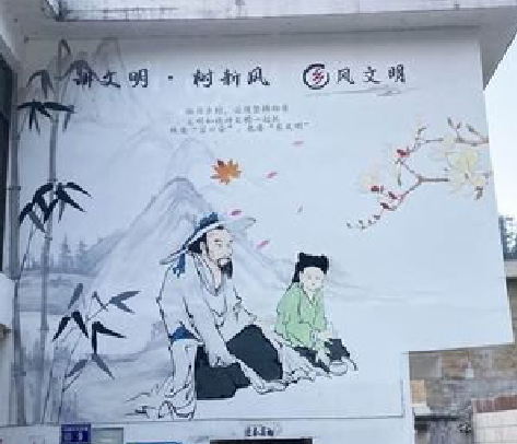 绥江分享几个墙绘保养知识。