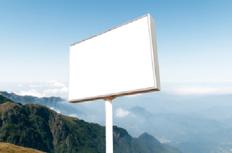 绥江户外广告变革的趋势。